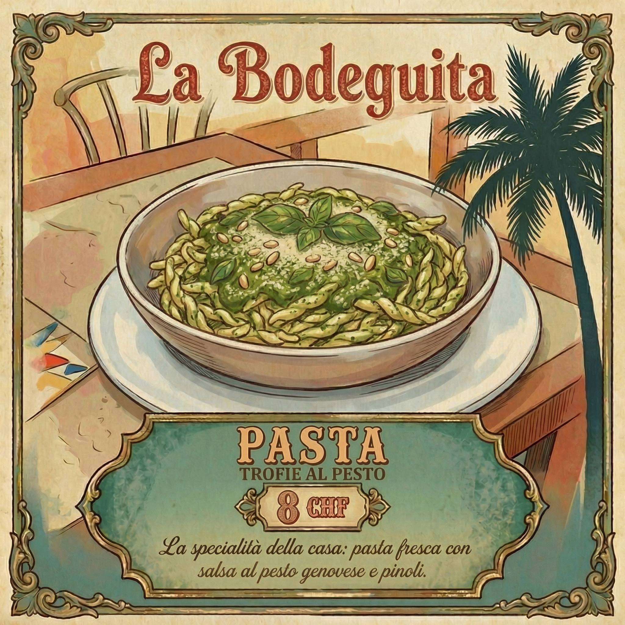 Pasta al Pesto
